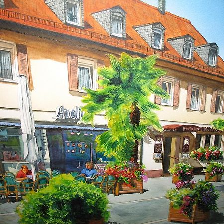 Hotel Am Schloss Darmstaedter Hof Бад Хомбург фор дер Хьое Екстериор снимка